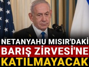 netanyahu misirdaki baris zirvesine katilmayacak qBAZcL1K.jpg